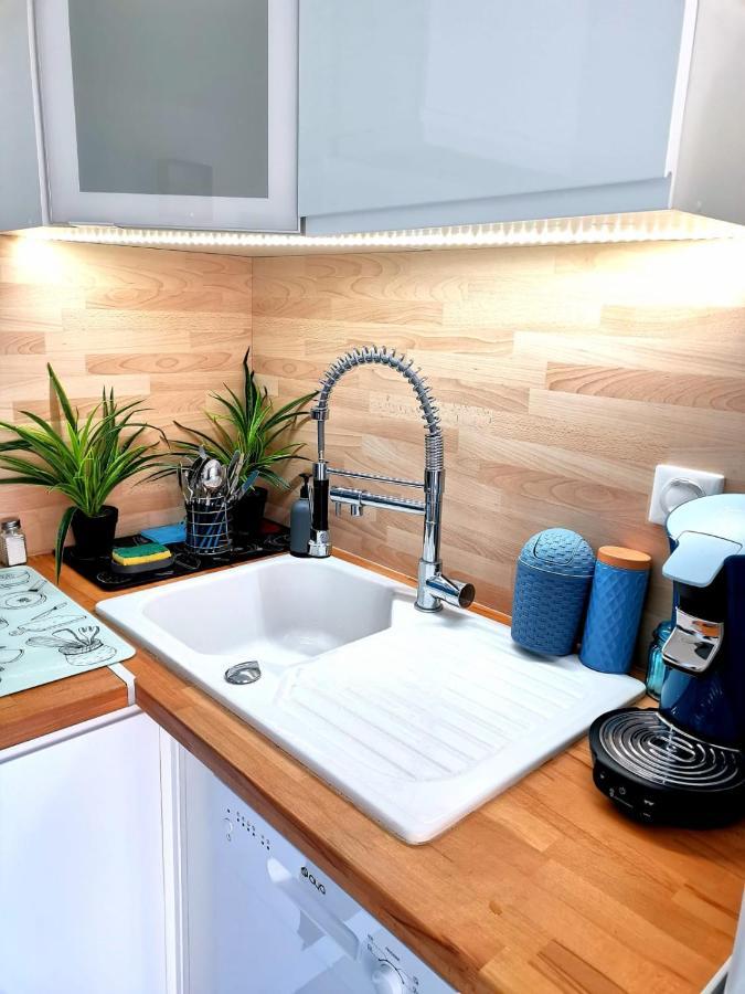 Appartement Vue Mer,Acces Direct Plage,Fibre,Clim,Parking Public Gratuit Ле-Баркарес Екстер'єр фото