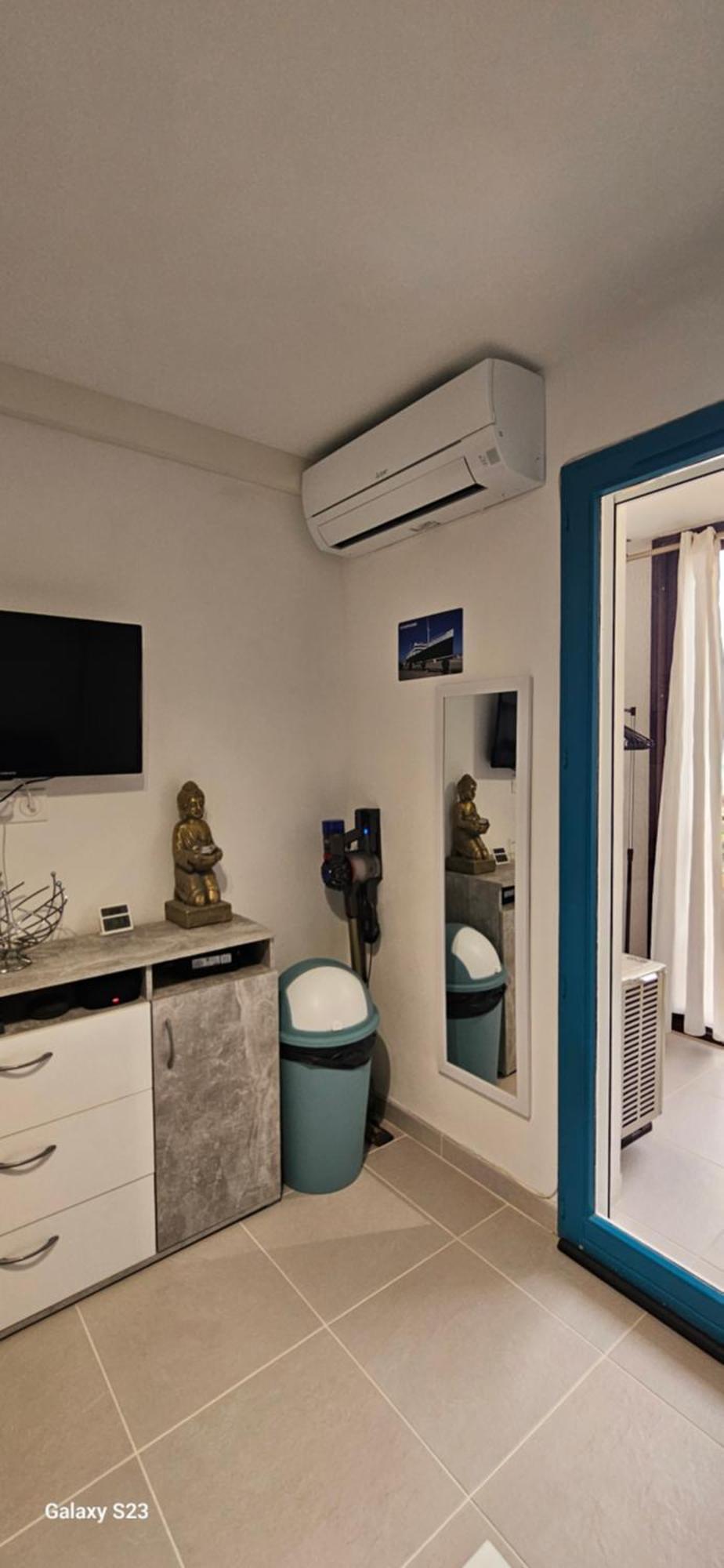 Appartement Vue Mer,Acces Direct Plage,Fibre,Clim,Parking Public Gratuit Ле-Баркарес Екстер'єр фото